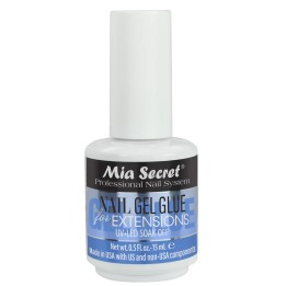 gel extension glue es un adherente para adherir tips de gel a tu uña