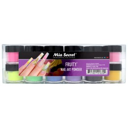 acrylic for fantasia colored nails