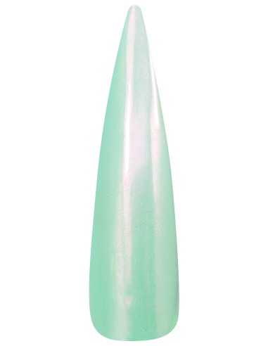 Metallic Flakes verde agua