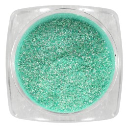 Metallic Flakes verde agua