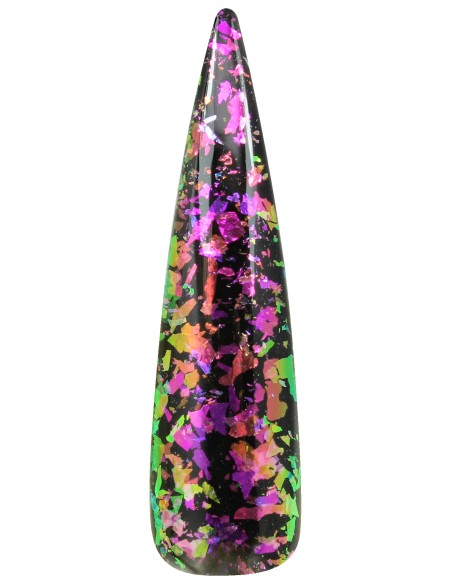 Metallic Flakes Lila