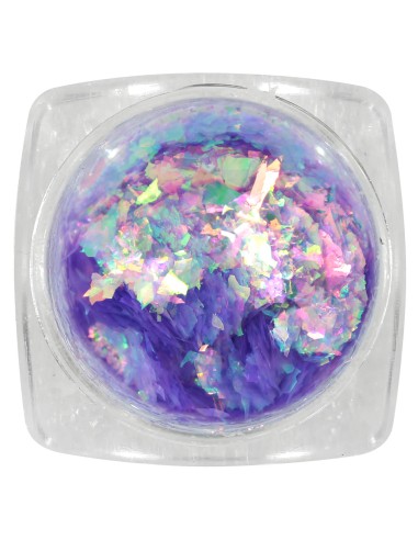 Metallic Flakes Lilac