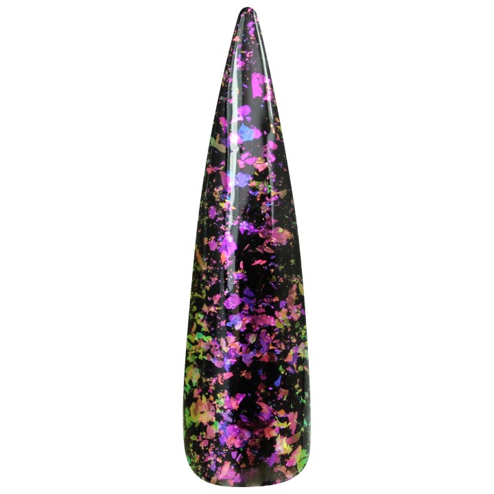 metallic flakes rosas para decoracion