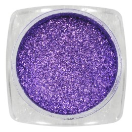 Flocons métalliques violets pour la décoration des ongles