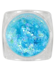Metallic Flakes Bleu