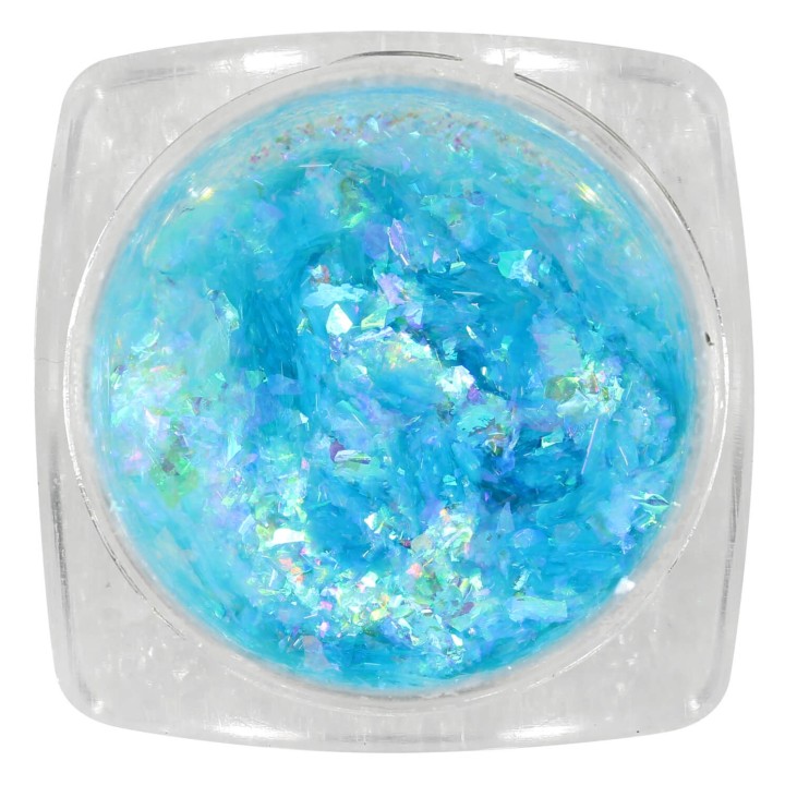 metallic flakes azules para decoracion