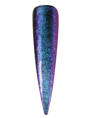 flocos metálicos Azul e Morado