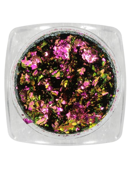 Golden Flakes pink reflex