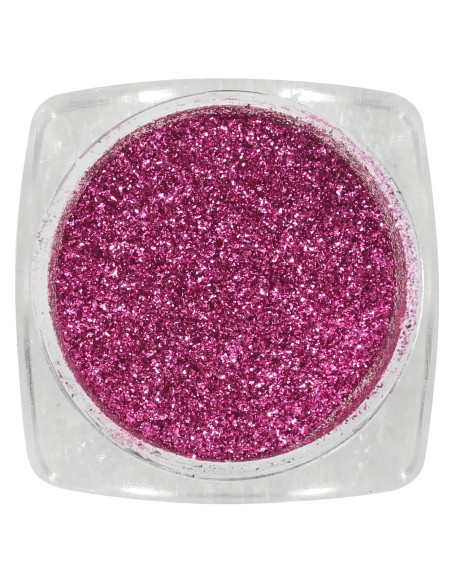 Metallic Flakes Fucsia