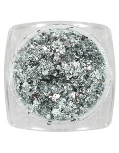 Metallic Flakes Plateado