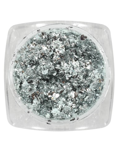 Metallic Flakes Plateado