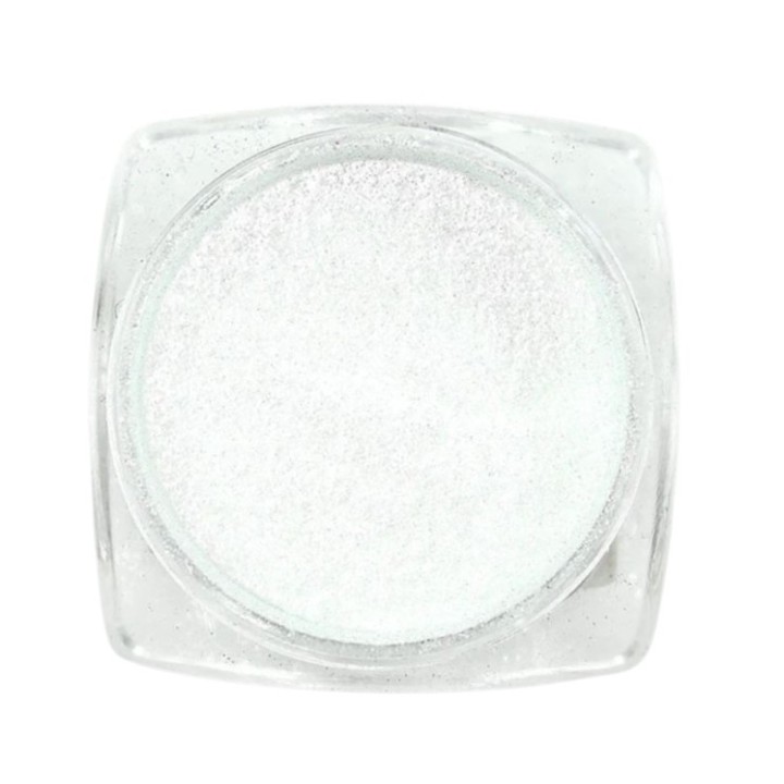 decoracion para uñas plata holográfica