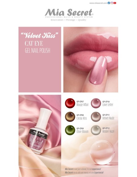 Cat eyes Gel Polish ROUGE AFFAIR