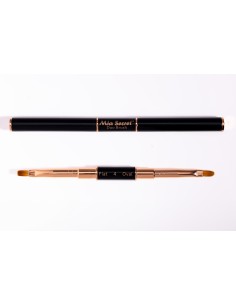FLAT AND OVAL DUO GEL BRUSH