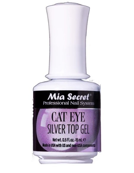 Cat Eyes Silver Top Gel