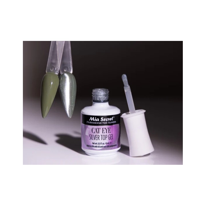 Cat Eyes Silver Top Gel