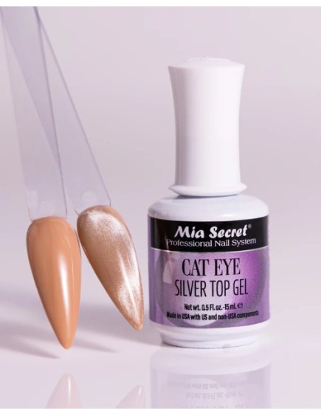 Cat Eyes Silver Top Gel