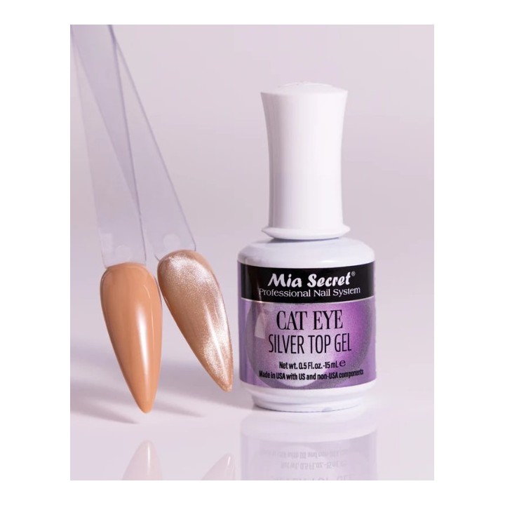 Cat Eyes Silver Top Gel