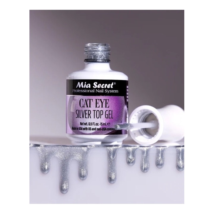 Cat Eyes Silver Top Gel