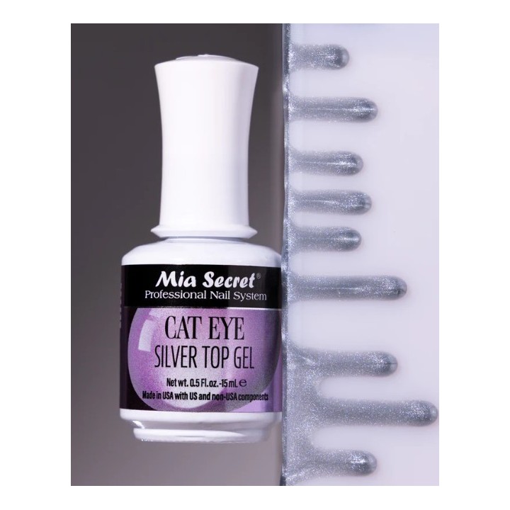 Cat Eyes Silver Top Gel