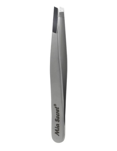 Pince à épiler à sourcils étroite et biseautée