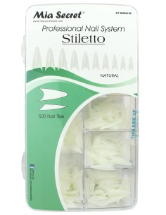 Tips Stiletto Natural 2