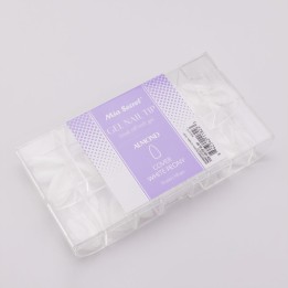 Tips de Gel White Peony