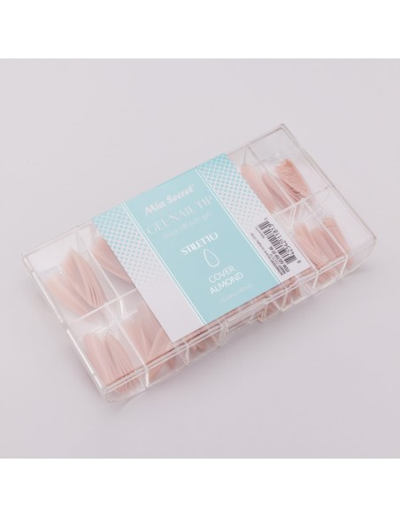 Tips de Gel Cover Almond
