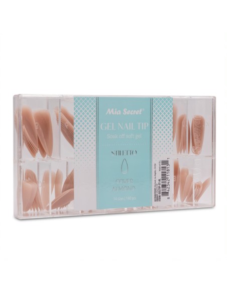 Tips de Gel Cover Almond