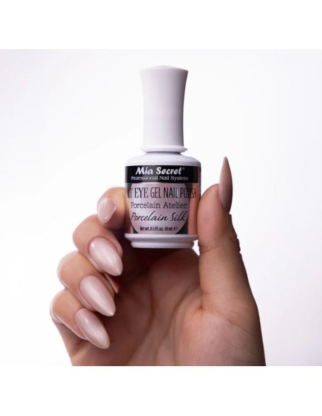Cat Eyes Gel Polish Porcelain Silk