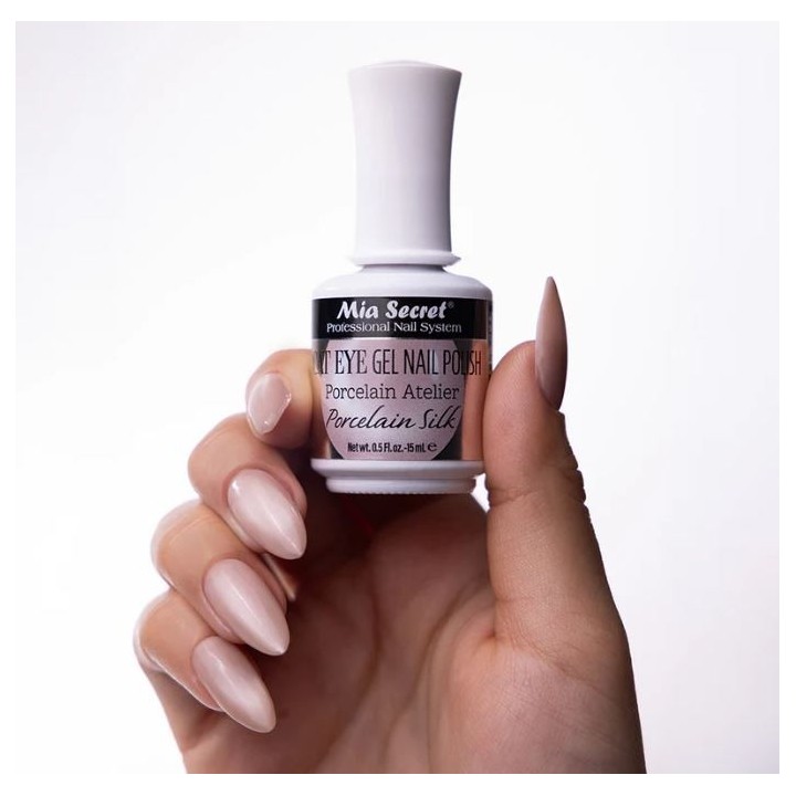 Cat Eyes Gel Polish Porcelain Silk