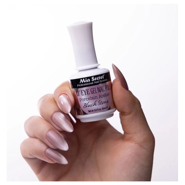 Cat Eyes Gel Polish Blusk Stone