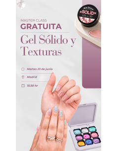 Master Class Gel Sólido y Texturas