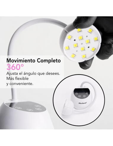 Lampara UV/LED 36W para tips de Gel
