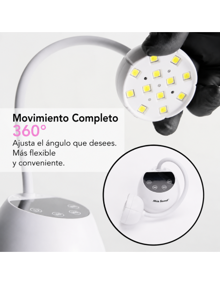 Lampara UV/LED 36W para tips de Gel