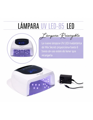 Lámpara LED UV Recargable e Inalámbrica