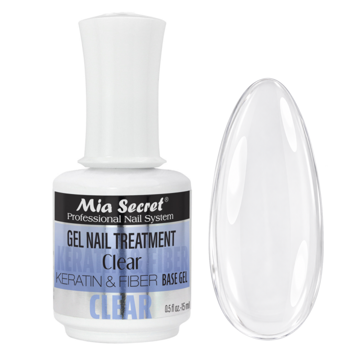 Soin de base et gel supérieur avec kératine 15 ml