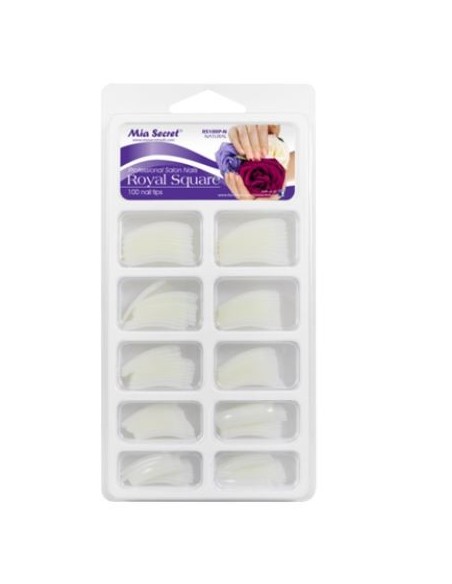Royal Square Nail Tip Natural