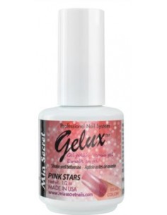 Gelux Pink Stars