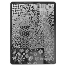 Placa Flowers