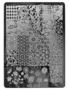 Placa Flowers