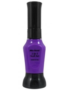 Nail Art Purple