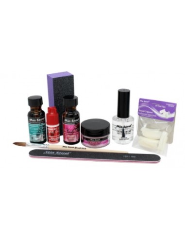 Kit Acrílico rosa traslúcido