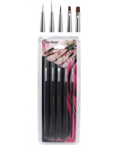 Set de brochas nail art Set de brochas nail art