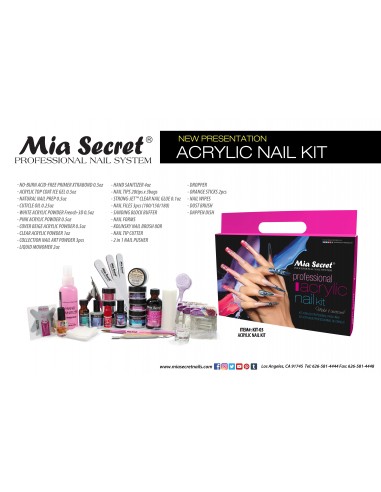 Kit acrílico