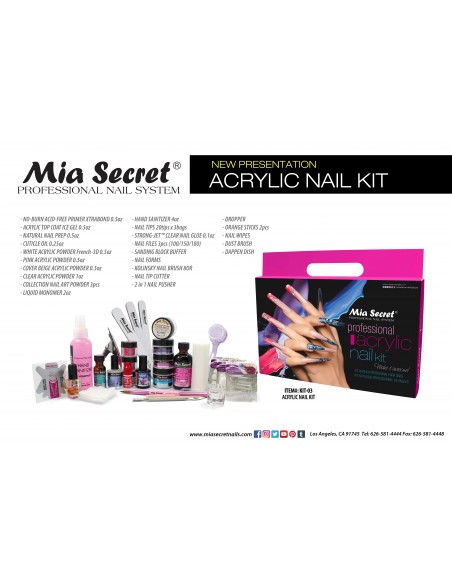 Morovan Acrylic Nail Kit with Drill - Professional Nail Kit Acrylic Set  with U V Light Everything Supplies Glitter Acrylic Nail Powder Extension Kit  Nail Art De…