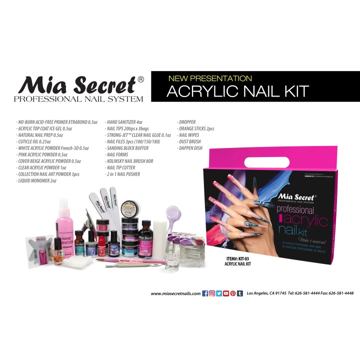 Kit acrílico