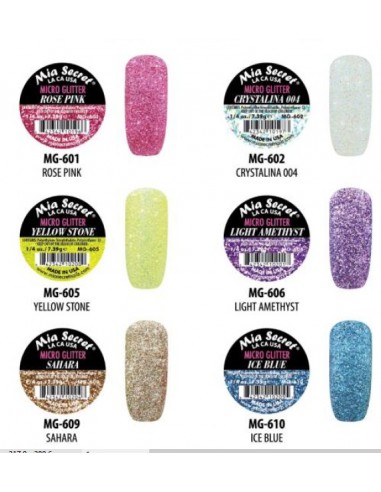 Colección Micro Glitter