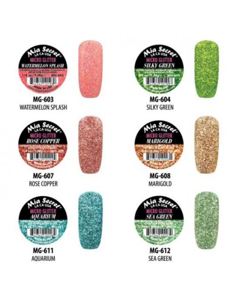 Colección Micro Glitter Colección Micro Glitter