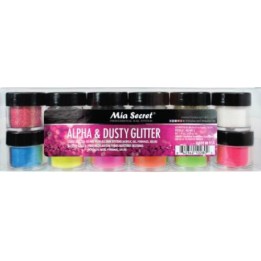 Colección Alpha glitter & Dusty glitter